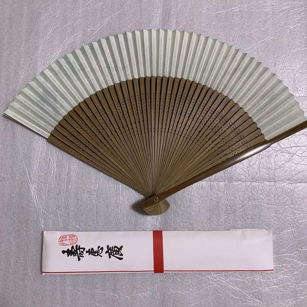 Folding Sensu Fan Hisaehiro Gentle Elegant pattern