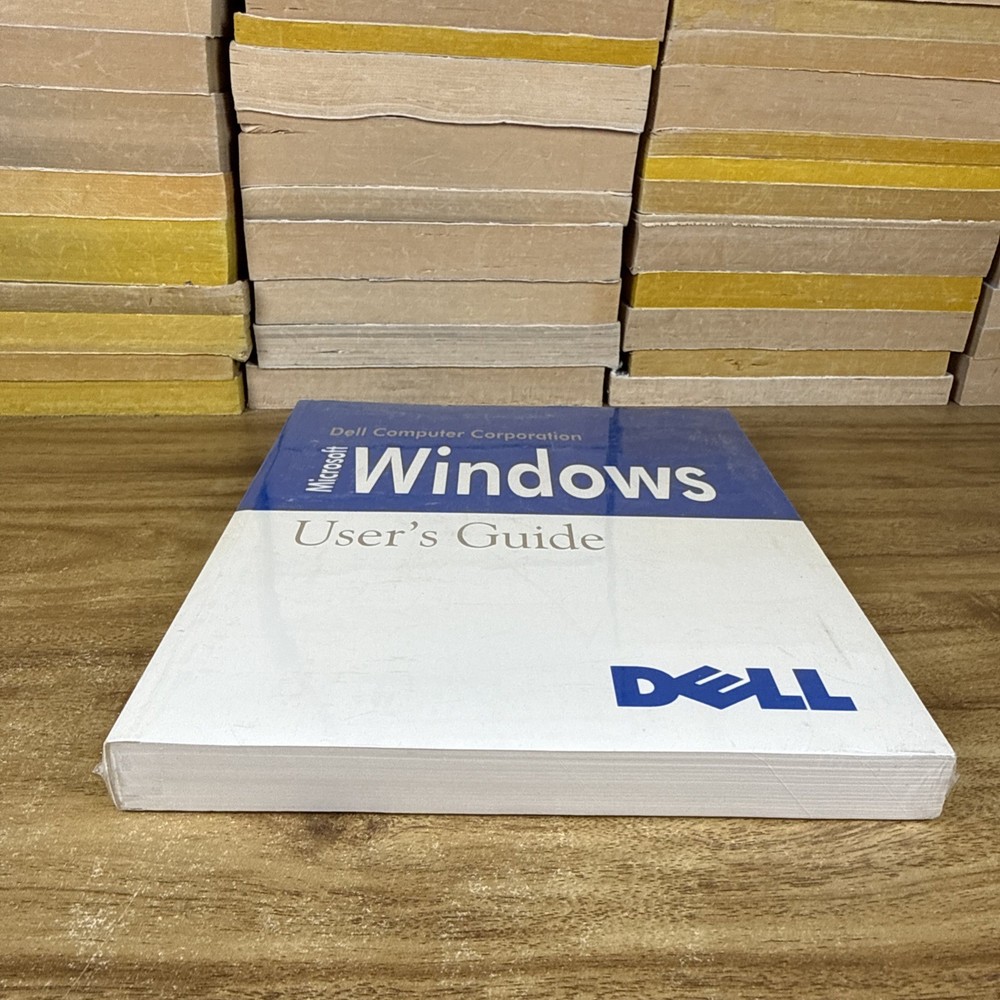 Dell Microsoft Windows Getting Started Users Guide Manual SEALED