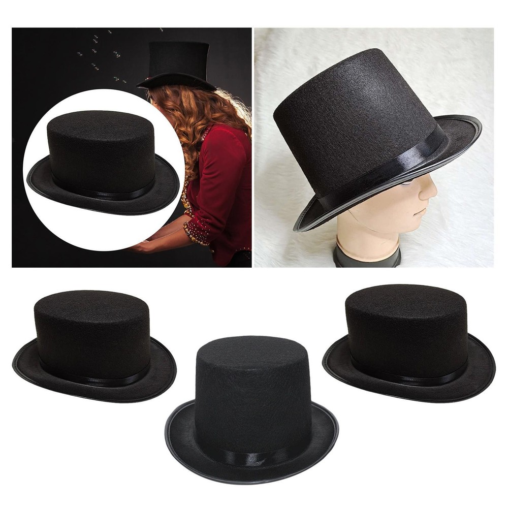 Black Top Hat Party Hats