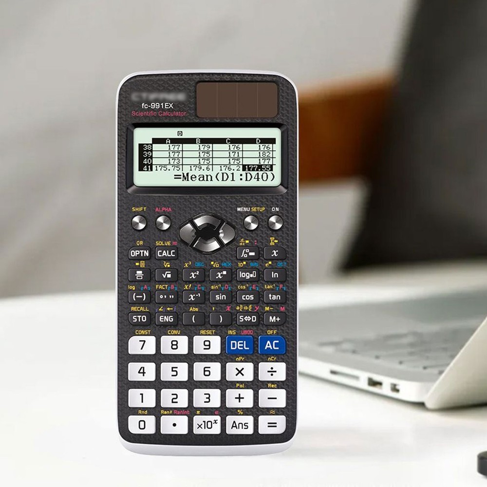 FX-991EX Advanced Engineering Scientific Calculator - 552 Function Solar