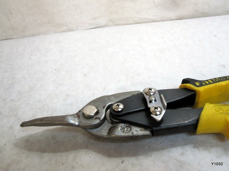 Stanley fatmax 250mm straight cut tin snips