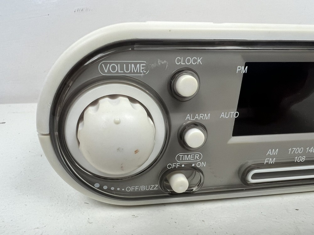 AM/FM kitchen clock radio basic KCR-001