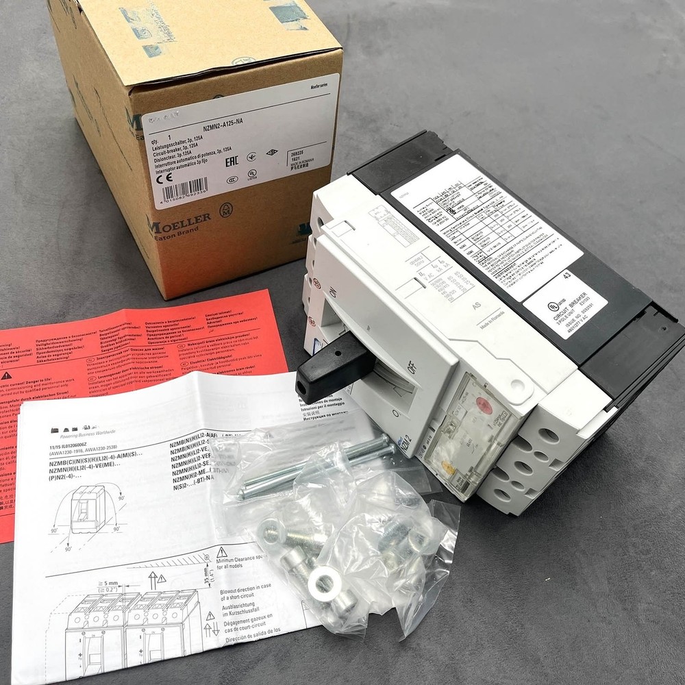 New NZMN2-A125-NA circuit breaker