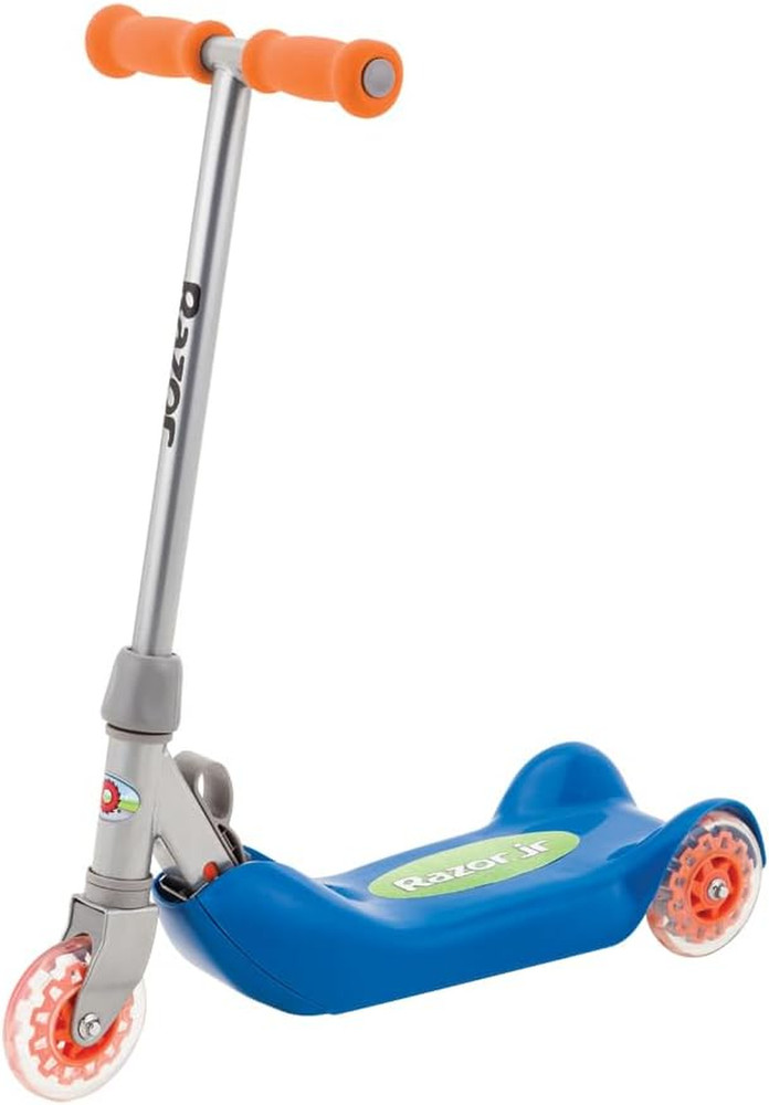Jr. Folding Kiddie Kick Scooter (Blue)