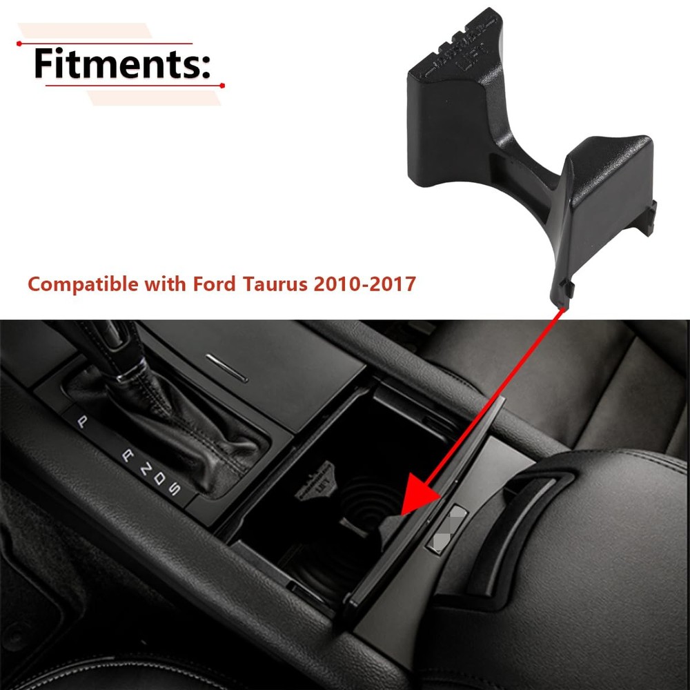 Cup Holder Insert Divider Compatible with Ford Taurus 2010 2011 2012 2013 201...