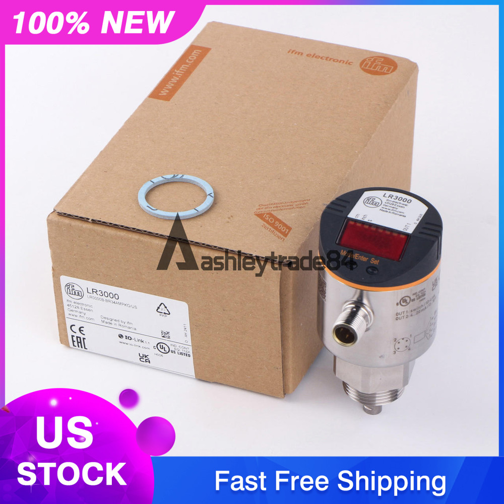 ONE NEW IFM LR3000 electronic level sensor