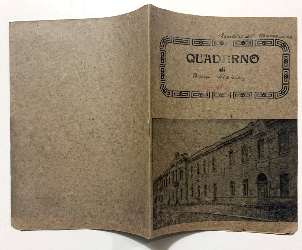 VINTAGE 40s 1940s Used Written Notebook