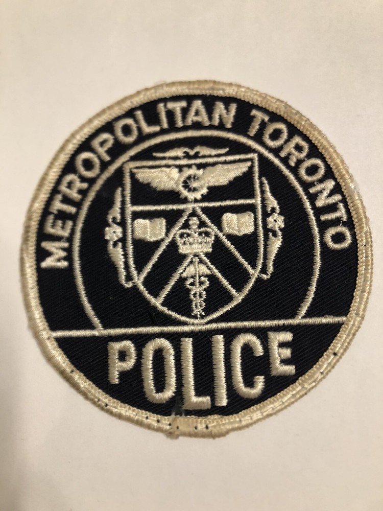 Toronto Ontario Police Patch