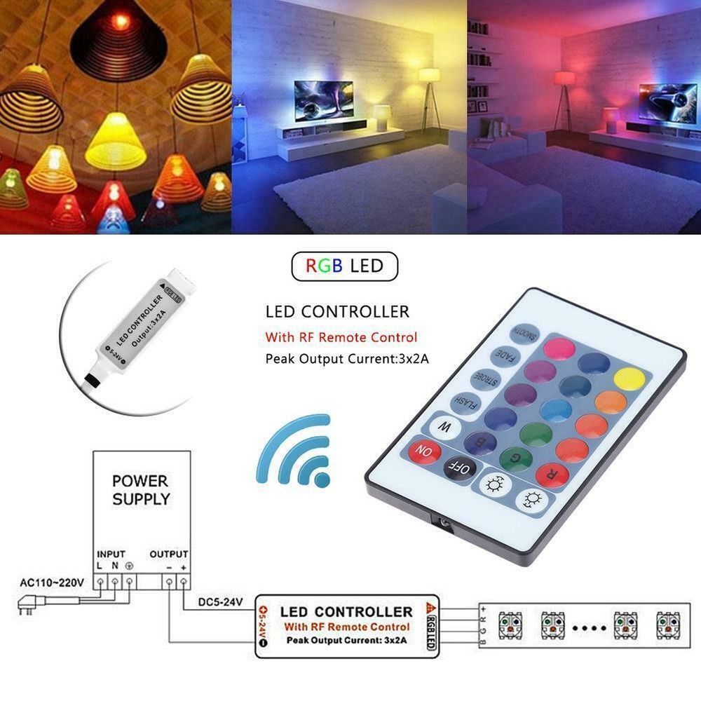 16.4FT Modern RGB LED Pool Table Lighting - Perimeter Billiard Lights