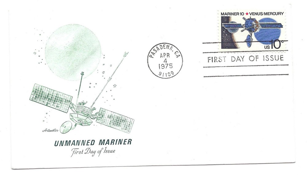 1557 Mariner - Venus/Mercury, Artmaster FDC