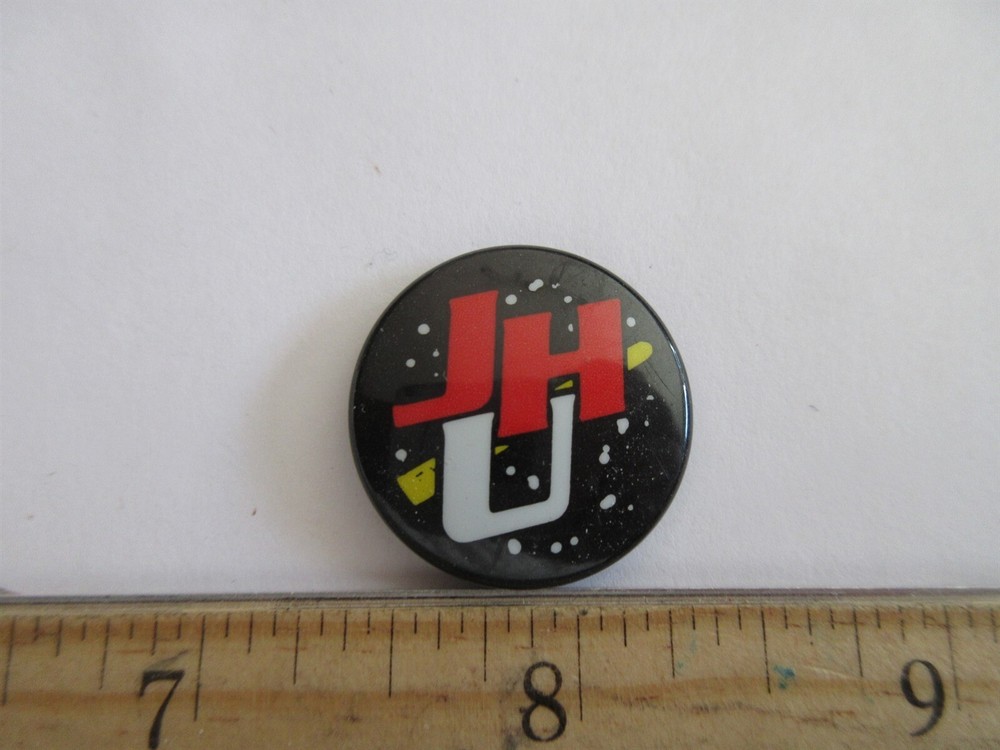 JHU Pinback Button vintage 1"