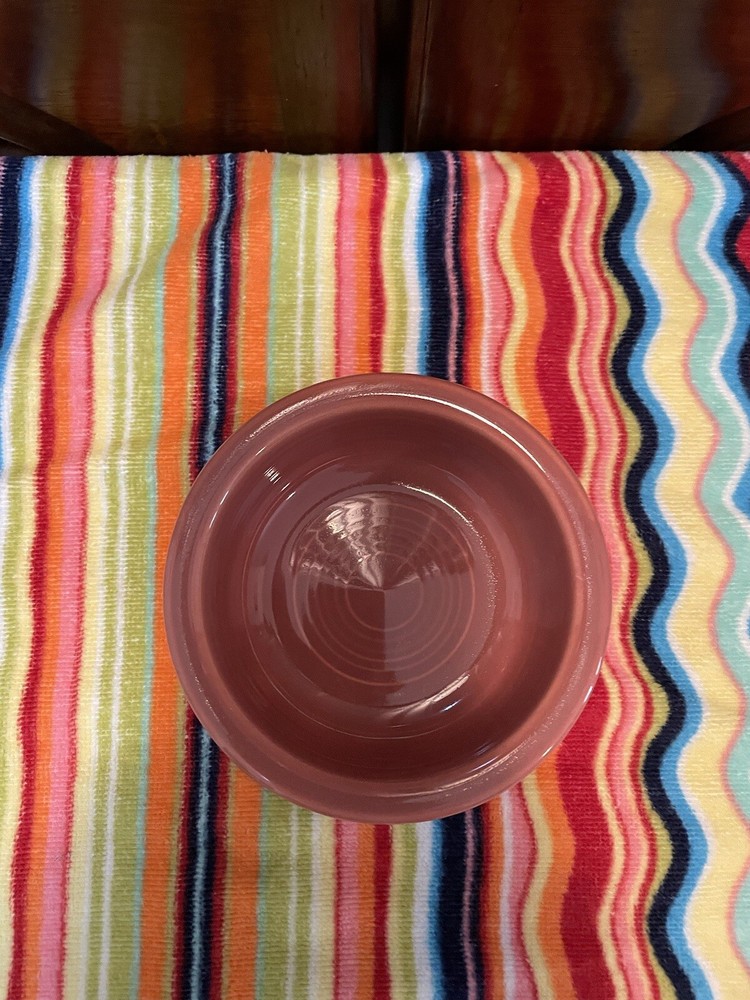 Fiesta Fruit Bowl 4 3/4 Inch Rose Vintage Pristine Condition