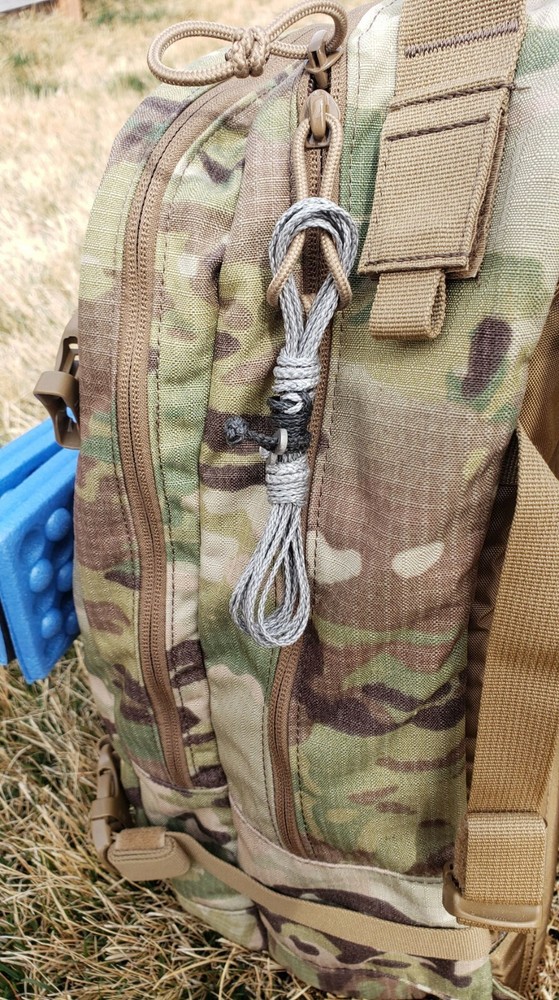 pack hanger dyneema and titanium pack hanger