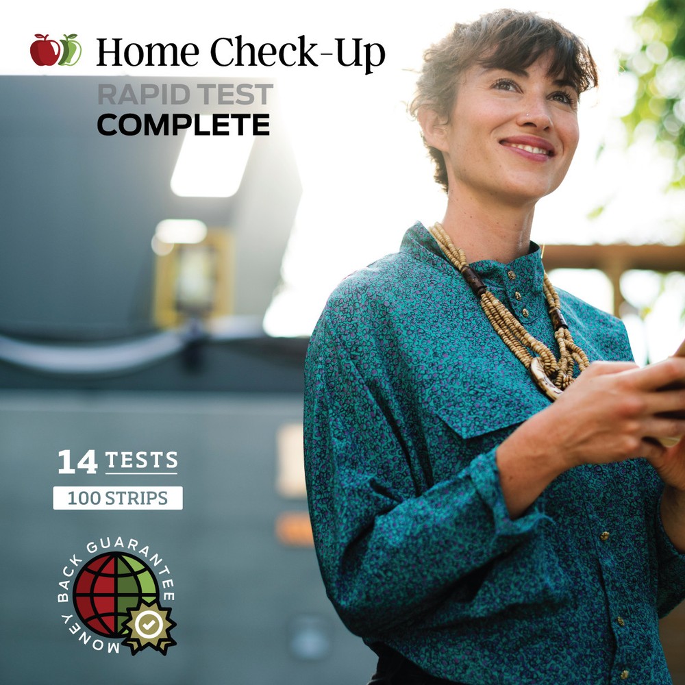 Rapid Test Complete - Urinalysis Test Strips 100ct UTI & pH Strips