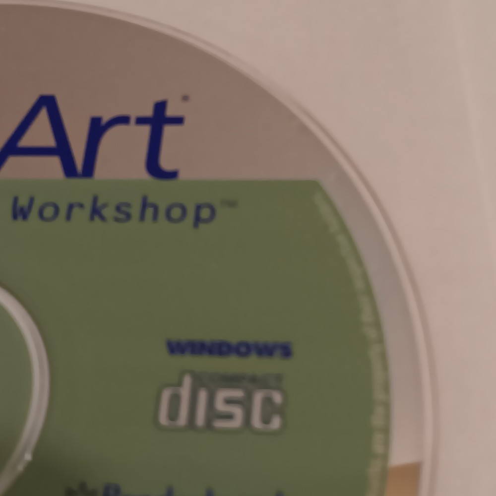 1998 Clip Art Web Site Workshop CD-ROM, Windows, Broderbund, tested