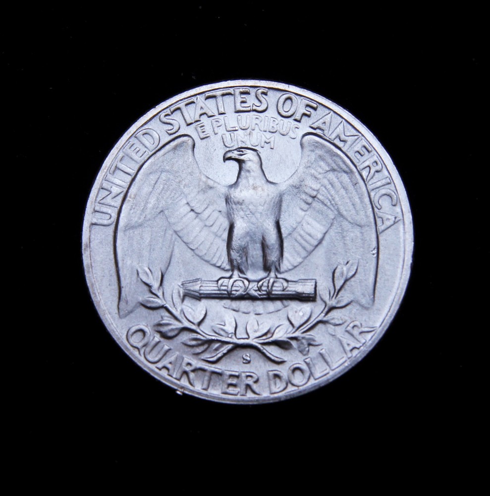 1952-S Washington Quarter Gem BU