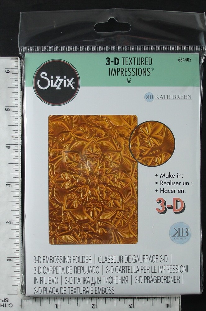 3-D Craft Embossing Folder, VARIOUS