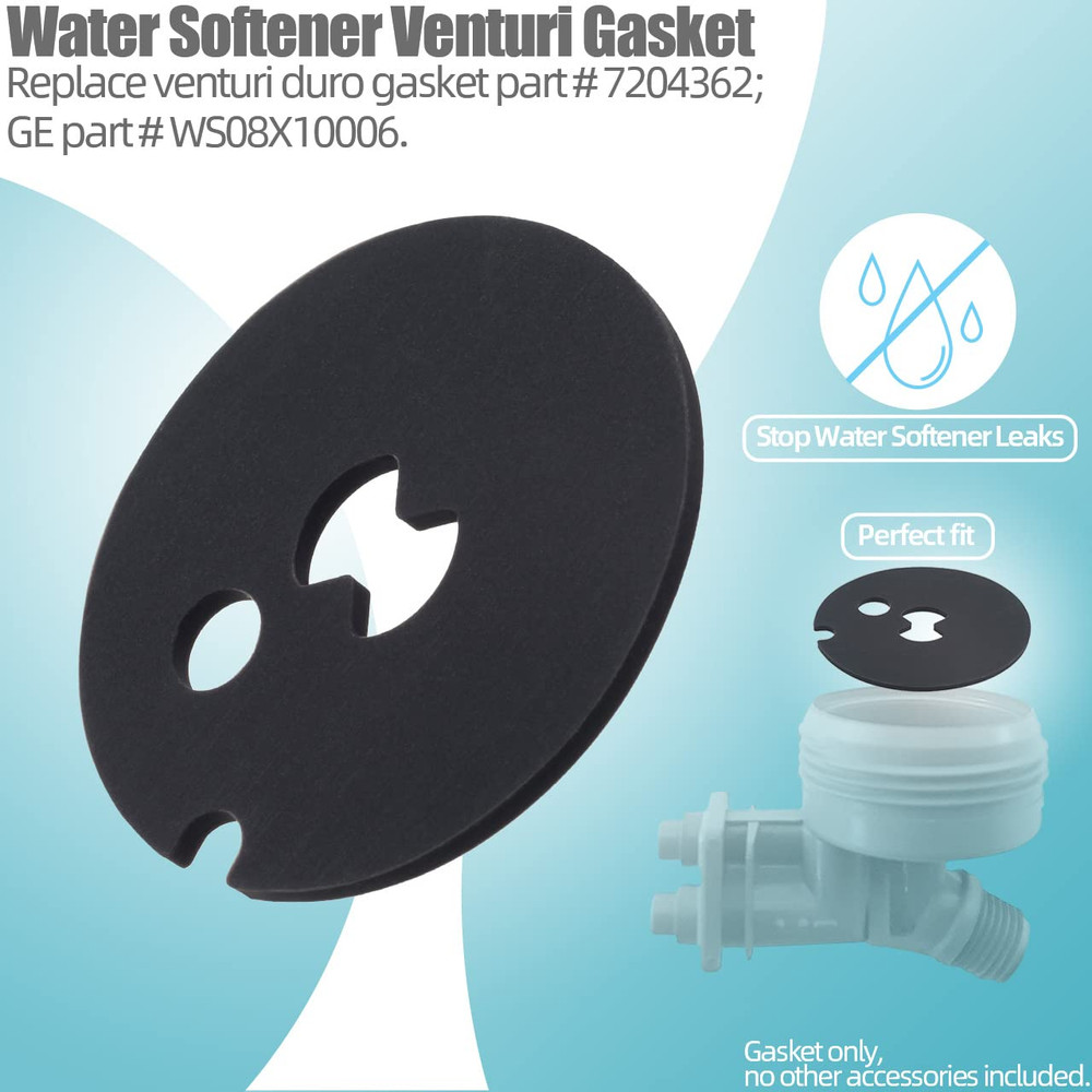 Water Softener Venturi Gasket Compatible with Kenmore, Whirlpool, Morton