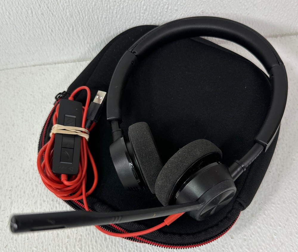 Plantronics Blackwire 3320-M USB-A Stereo Headset With Case