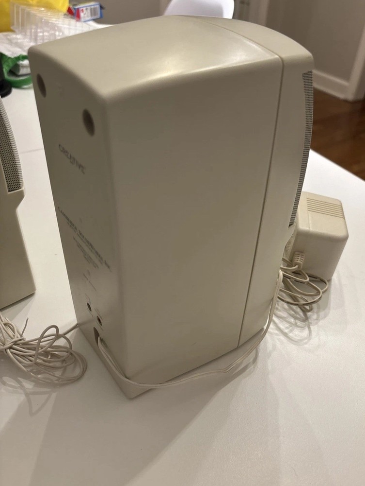 Cambridge SoundWorks SBS52 Multimedia Computer Speaker System Desktop PC Working