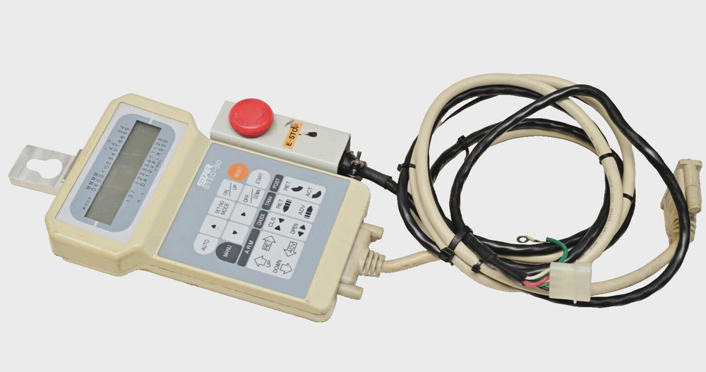 Star Seiki STEC-30 Robotic Teaching Pendant with E-STOP Switch Untested