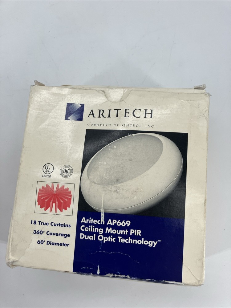 Aritech AP669 Ceiling Mount PIR Dual Optic Technology