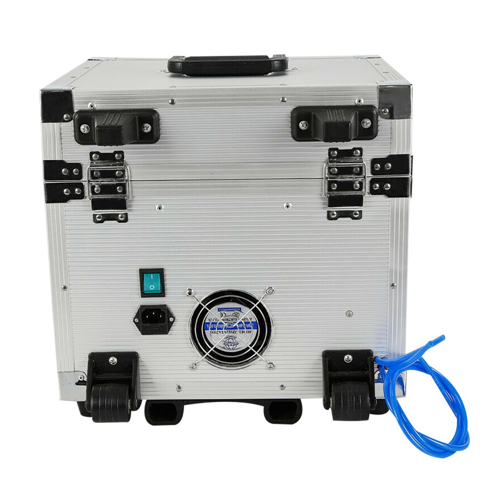 Portable Dental Mobile Delivery Unit Rolling Case Air Compressor Suction 4 HOLES