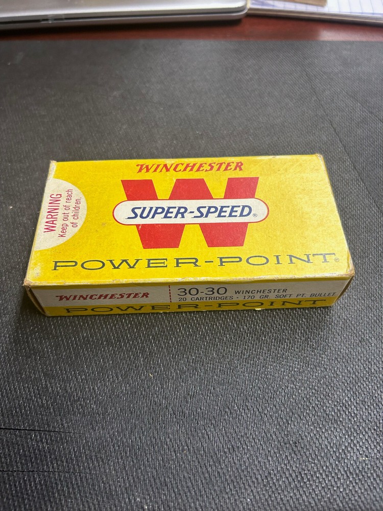 WINCHESTER 30-30 VINTAGE BOX