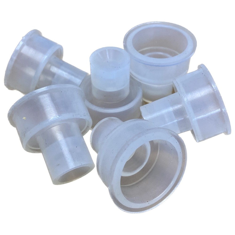 Faucet Silicon Seat Cup With Lip, Replacement 6 Pack