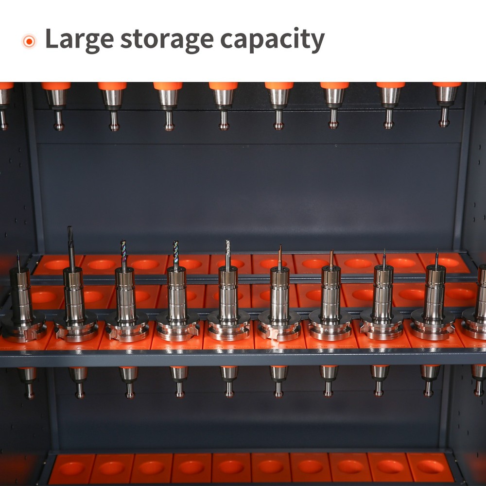 CNC Tool Cabinet Tool Holder Storage System CAT40 Large Capacity Tool Storage