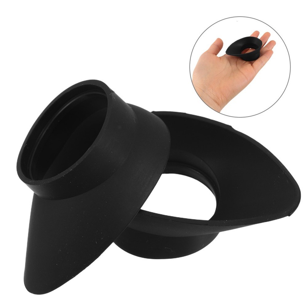 2 Pcs Rubber Eyepiece Covers Protective Caps for Telescope Microscope Eyepiece
