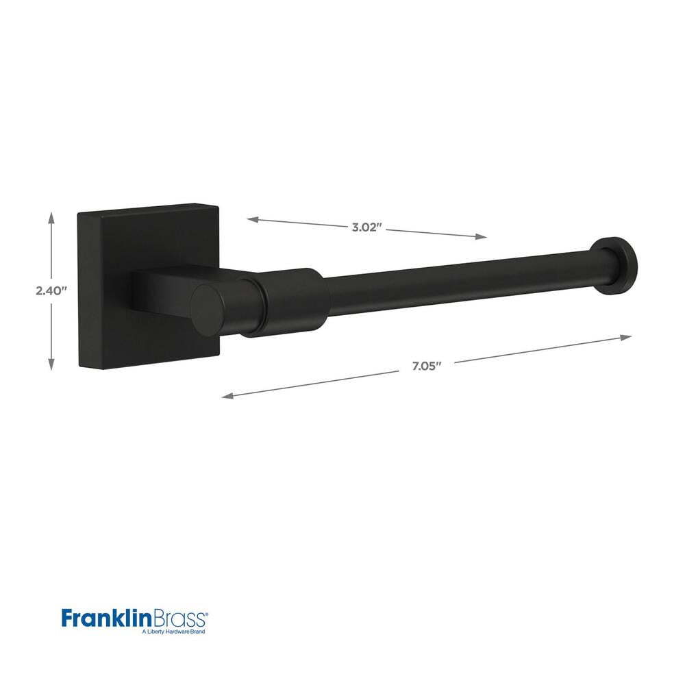Franklin Brass MAX63-MB Maxted 3 Piece Bath Accessory Set Matte Black