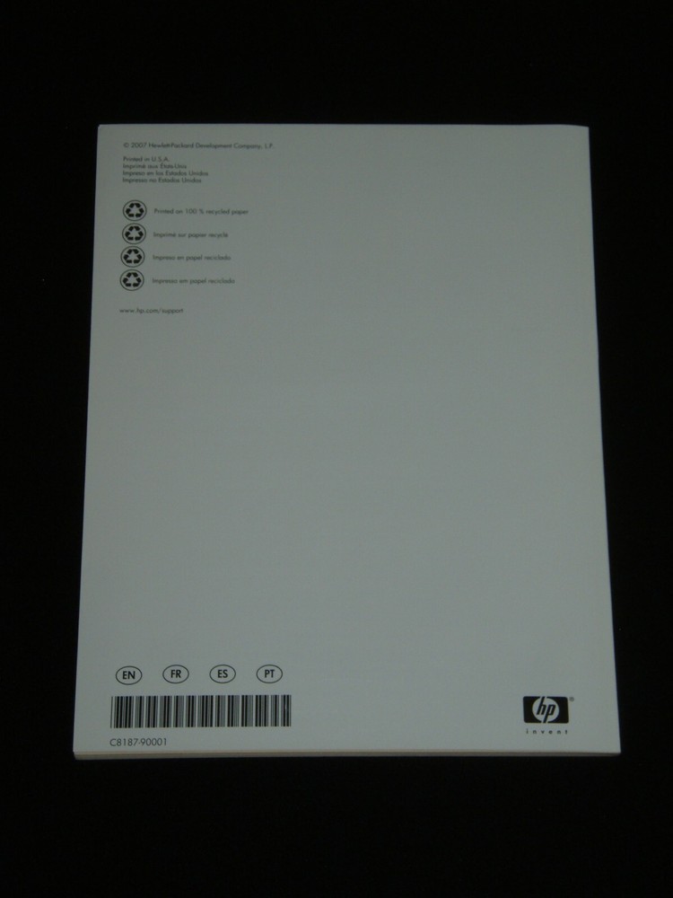 HP Officejet Pro L7500 / L7600 / 7700 Getting Started Guide (Edition 1)