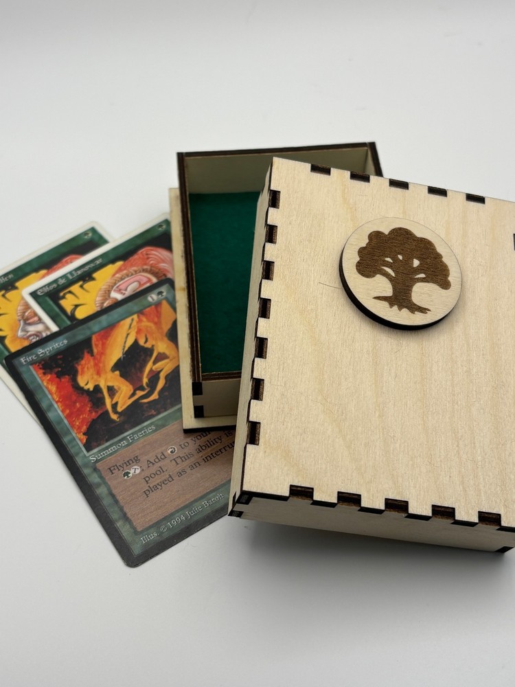 Magic: the Gathering Laser Cut Mana Deck Box