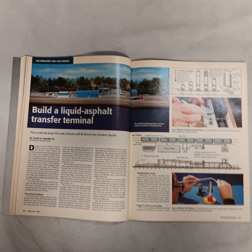 Model Railroader Magazine February 1994