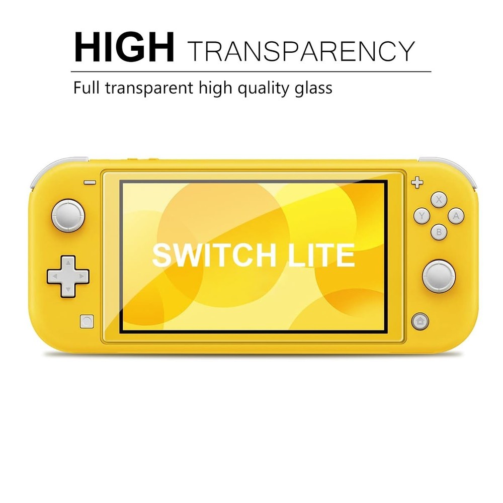 4-Pack Screen Protector Tempered Glass for Nintendo Switch Lite