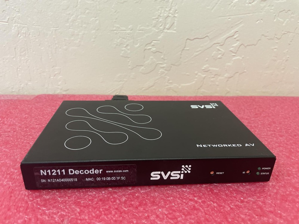 SVSI N1211 NETWORKED AV DECODER, NO AC ADAPTER