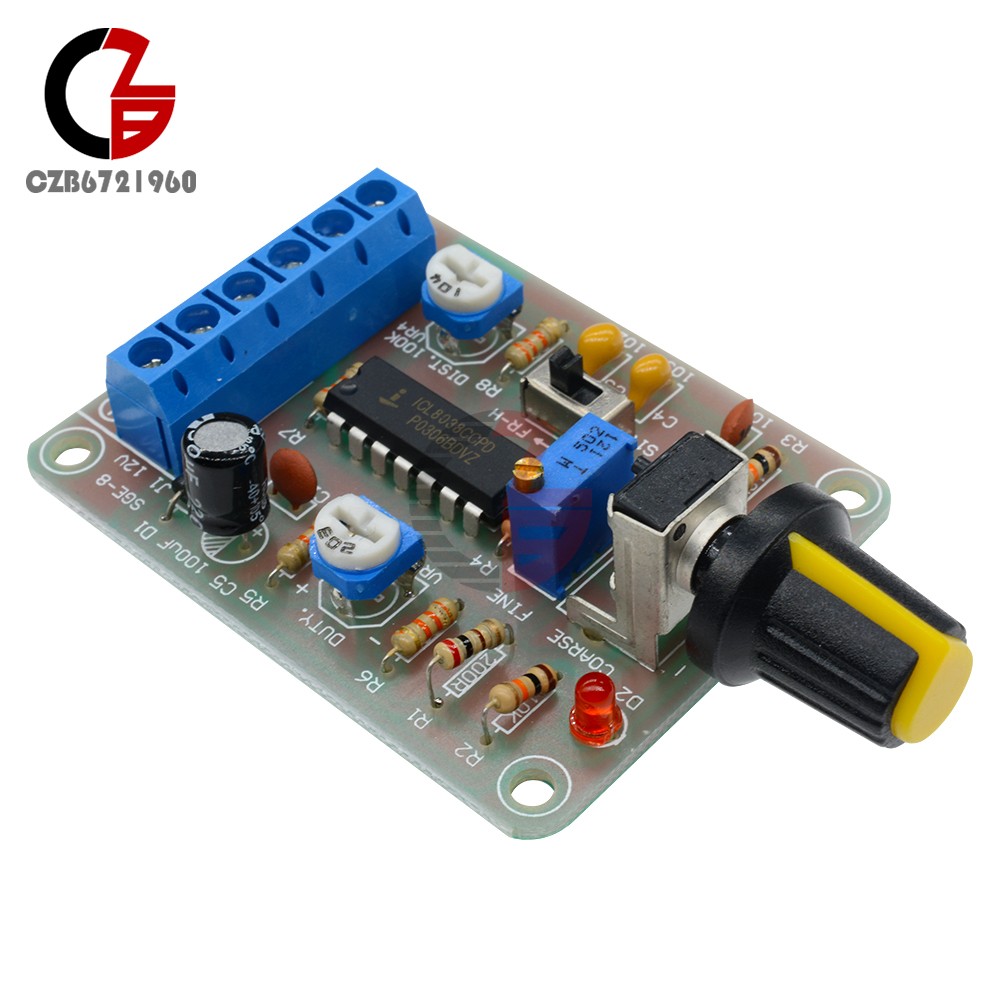 Welded ICL8038 Signal Generator Module Sine Square Triangle Monolithic Function