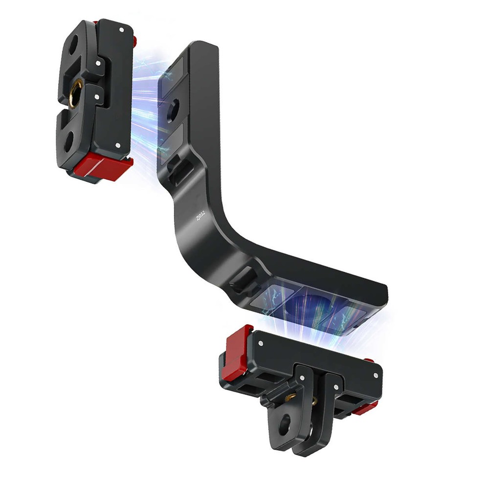 L-shaped Magnetic Quick Release Mount for DJI Osmo 360 Horizontal Vertical