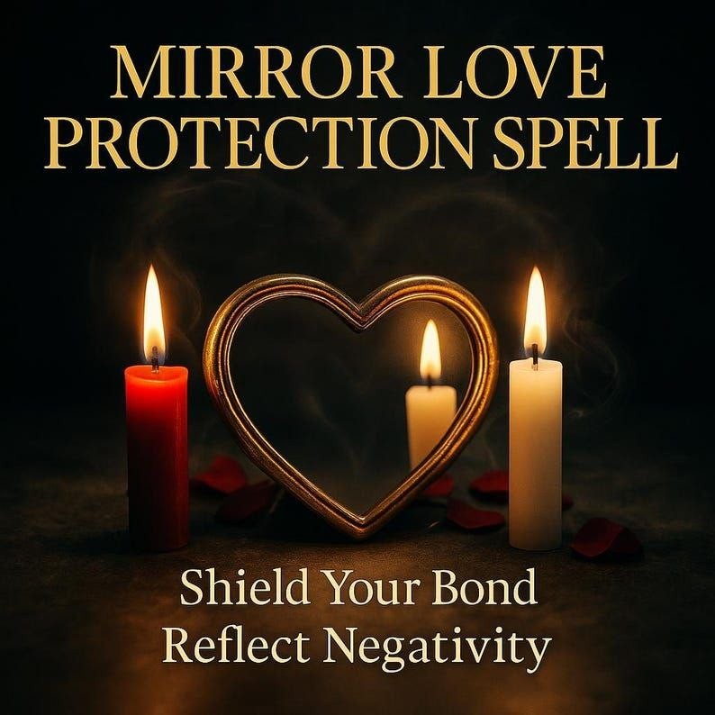 Mirror Protection Spell for Love & Relationships – Block Interference, Jealousy