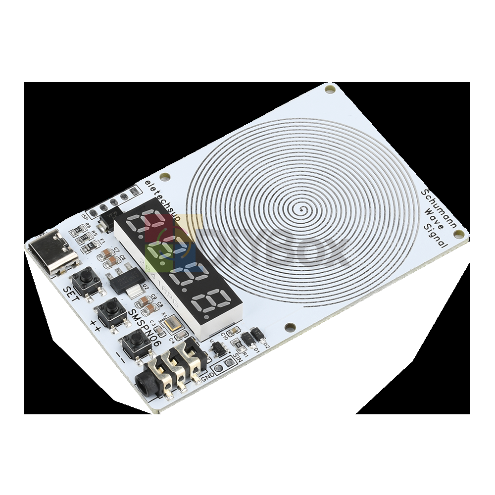 Adjustable 0.01Hz~9999Hz Frequency Schumann Wave Generator 4-Bit Digital Display