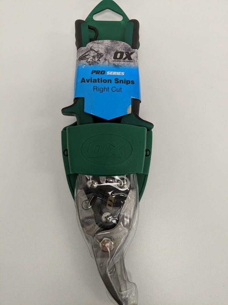 OX Tools Right Cut & Left Cut Aviation Snip Set