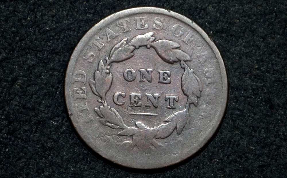 1834 LARGE CENT * Large 8 * Large Stars * Medium Letters * N5 * Entry-Level * R5