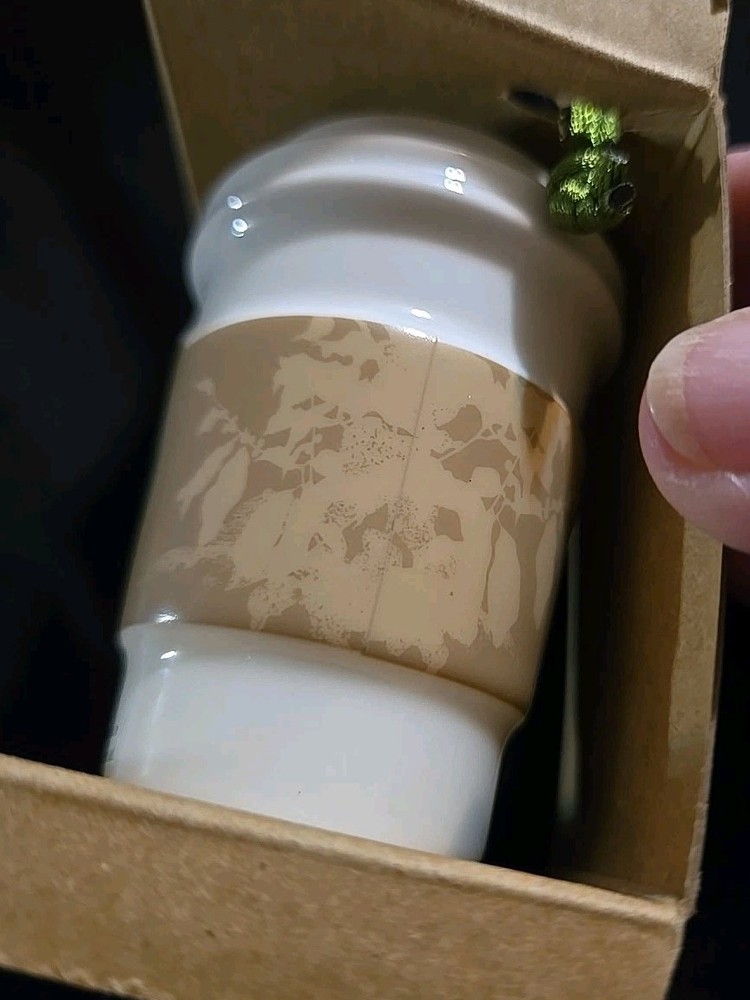 Starbucks Mini Cup Ornament 2008
