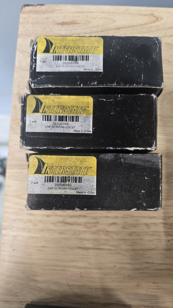 (12) Interstate 5c Collets *NEW*