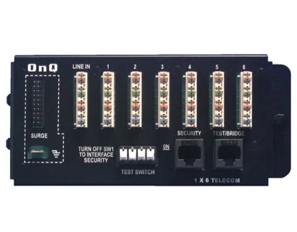Legrand On-Q 1x6 Location Basic Telecom Phone Module (1267062-01-V1) NEW
