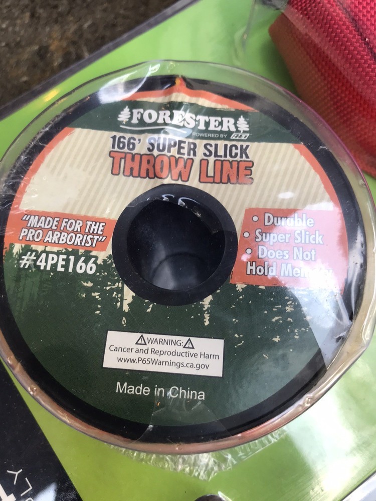 forester arborist throw line kit-ultra slick polyester