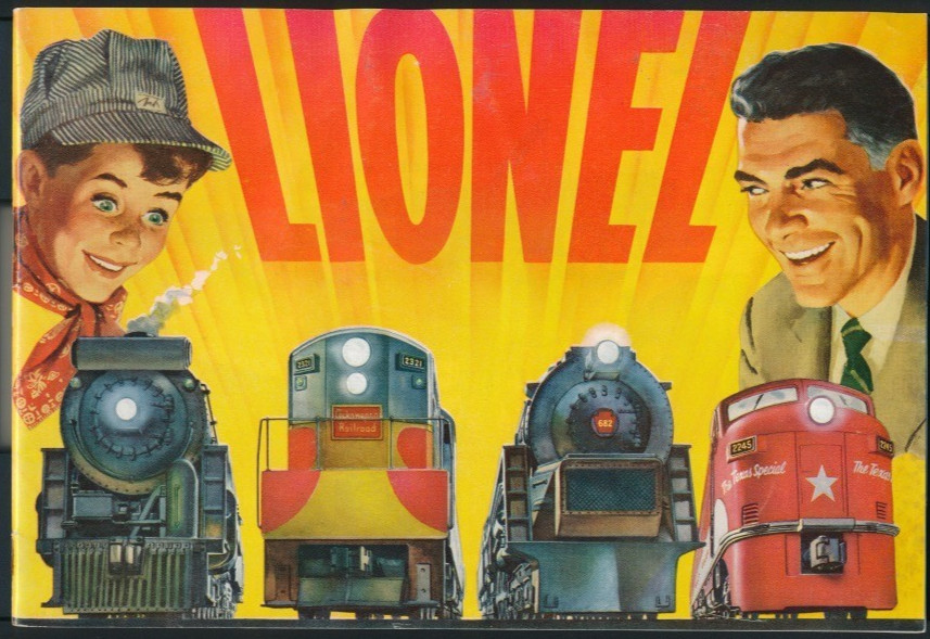 Lionel 1954 consumer catalog MINT
