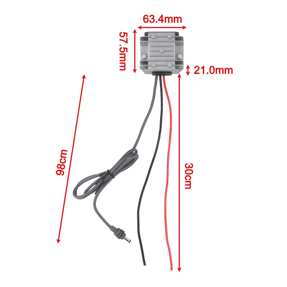 Output Voltage: 30V Working Temperature: -40-85℃ Casing Material: Aluminum Shell