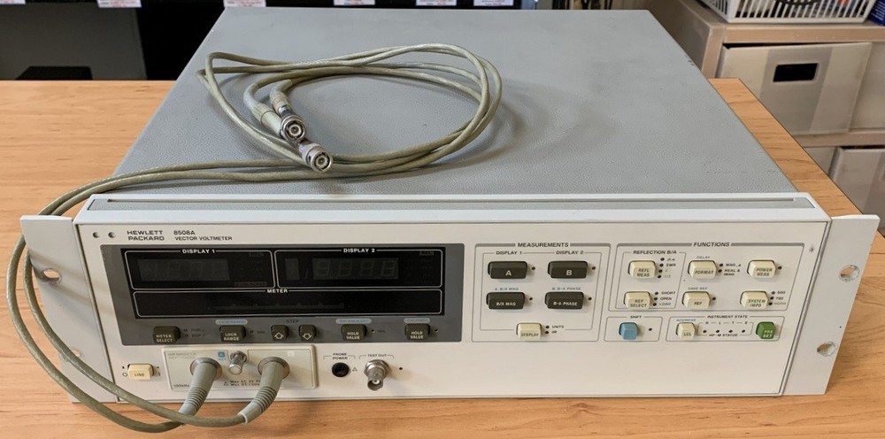 Hewlett Packard 8508A, vector voltmeter with 85081A module